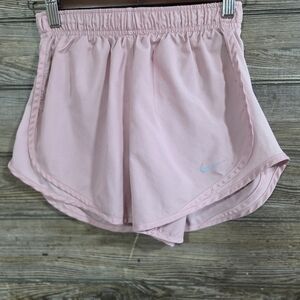 Nike Soft Pink Girls Running Shorts Activewear Shorts Size XS